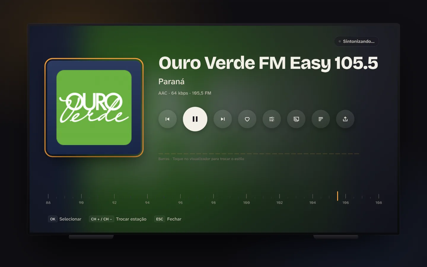 Sintonando · TV Samsung